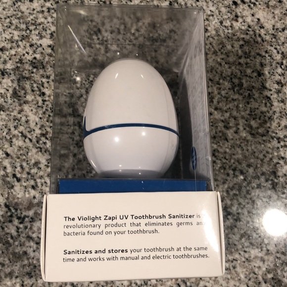 NWT ZAPI Toothbrush Sanitizer Using UV Light - Picture 5 of 13